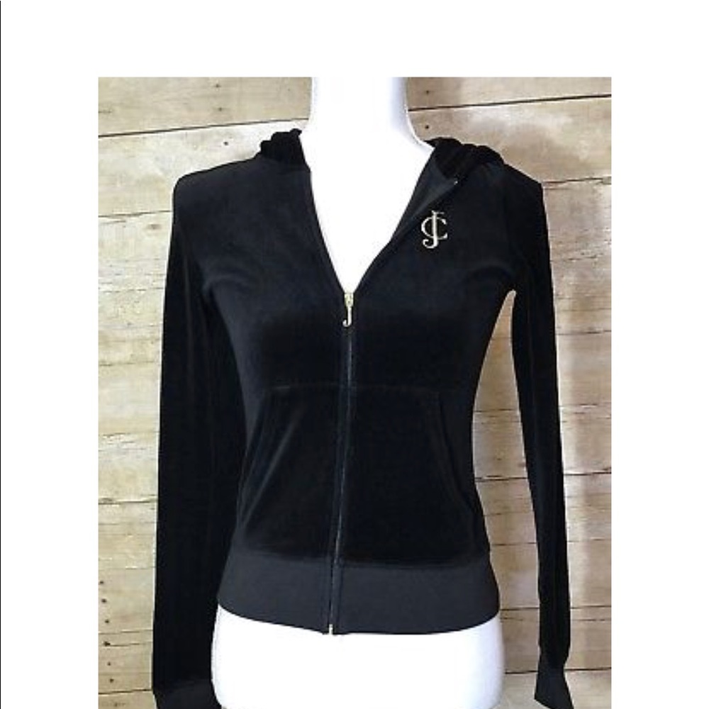 JUICY COUTURE VELOUR ZIP UP